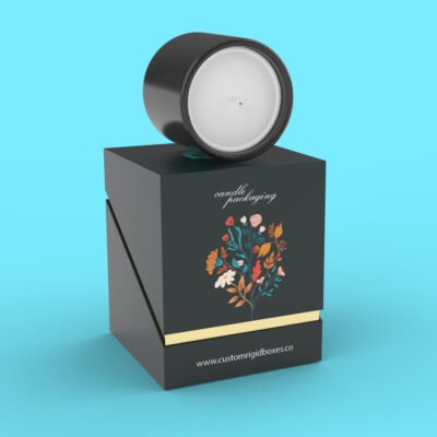 printed rigid candle boxes