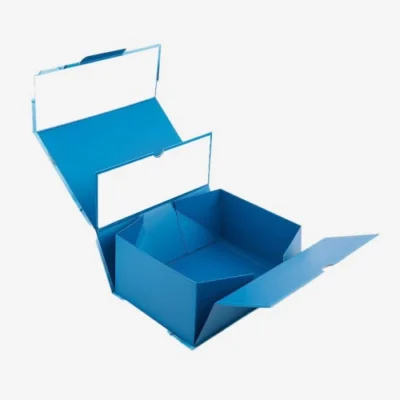 Collapsible rigid boxes